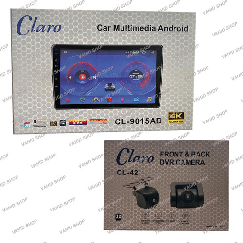 مانیتور اندروید مدل CL-9015AD و 2 دوربین ثبت وقایع مدل CL-42