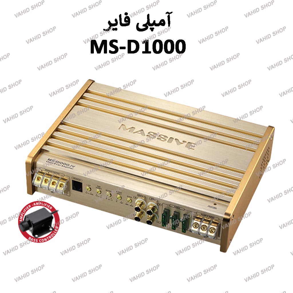 Amplifier Menu Massive ms-1000.1